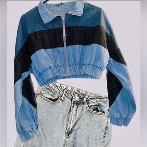 Cropped Jean Jacket